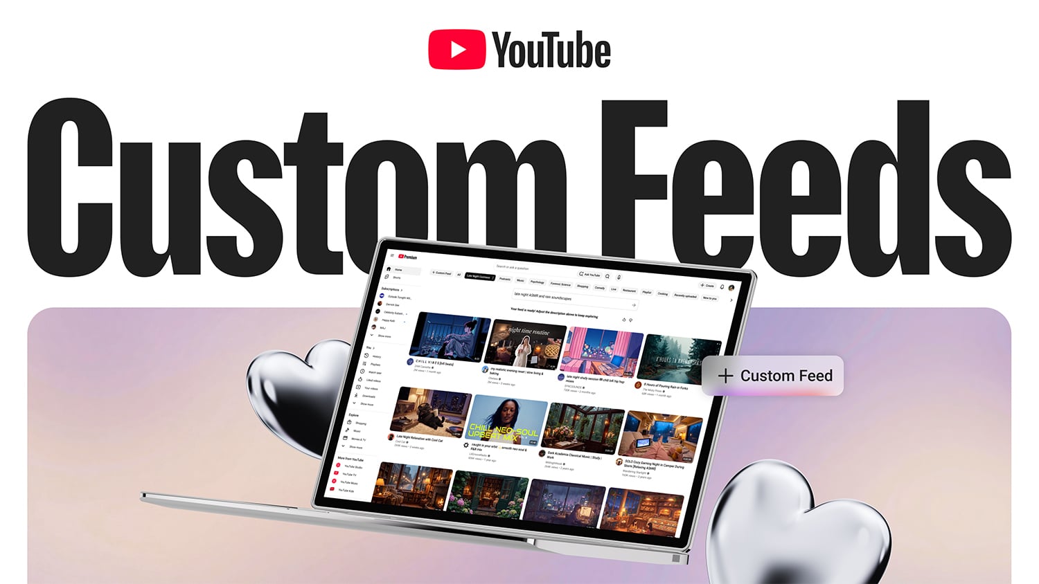 YouTube lets users customize what content is on their homepage for the ...