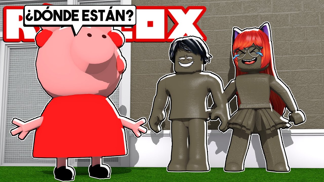 El video más gracioso de Piggy con la skin invisible en Roblox