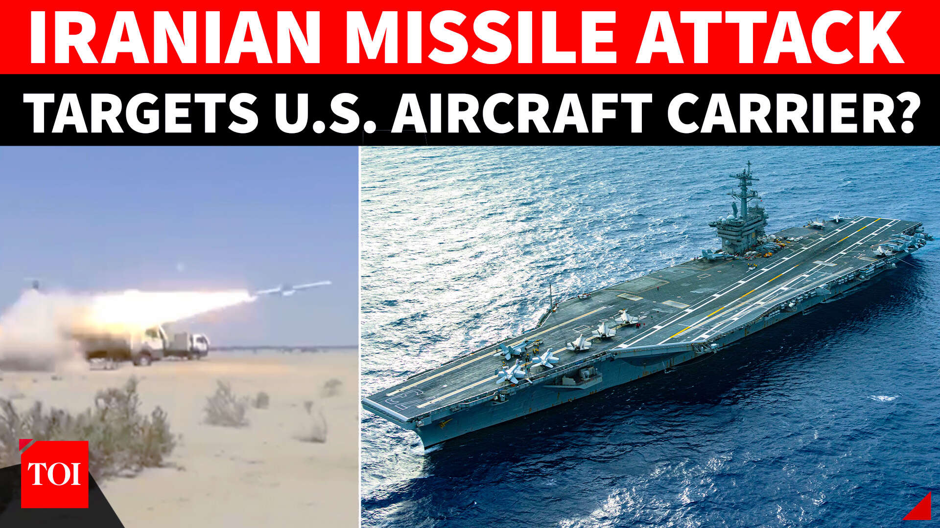 'Missile exploded over carrier': Iran's security chief Rezaei claims ...