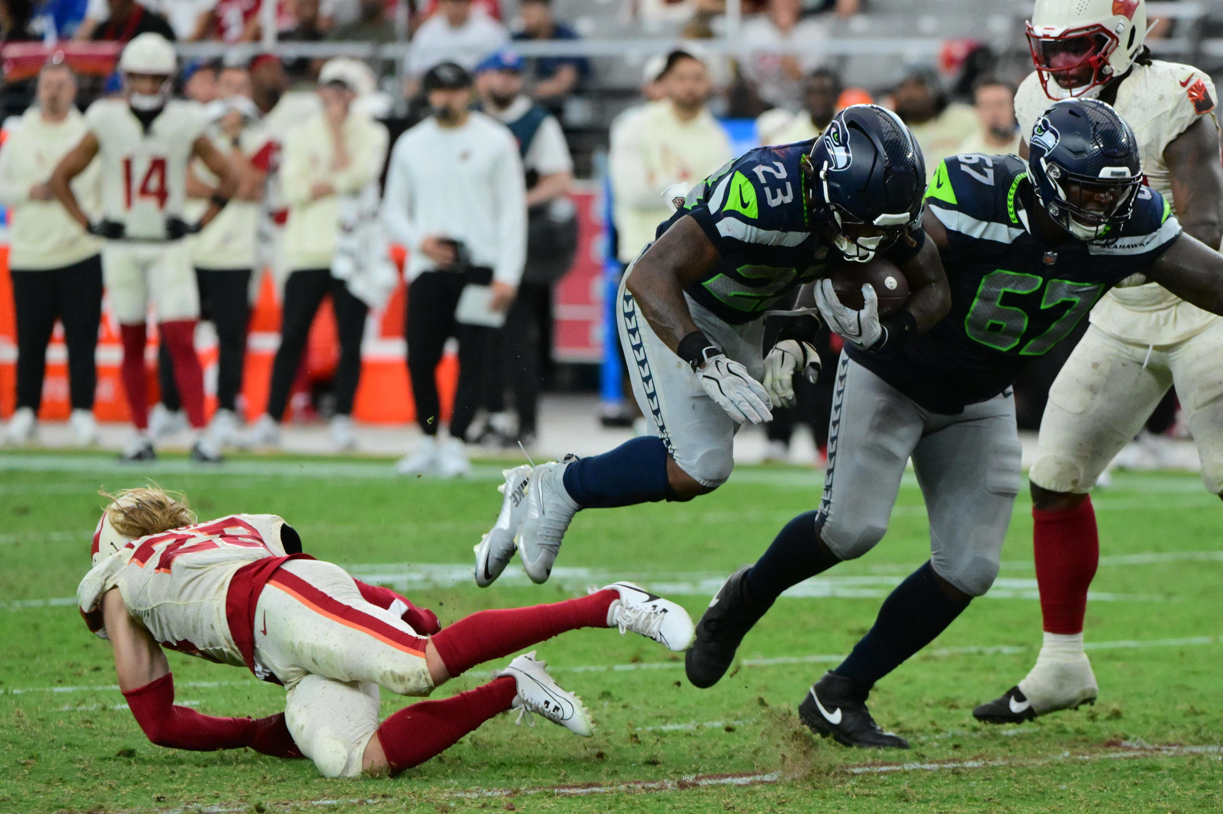 Seahawks RB Emanuel Wilson a strong fantasy football add for Week 3