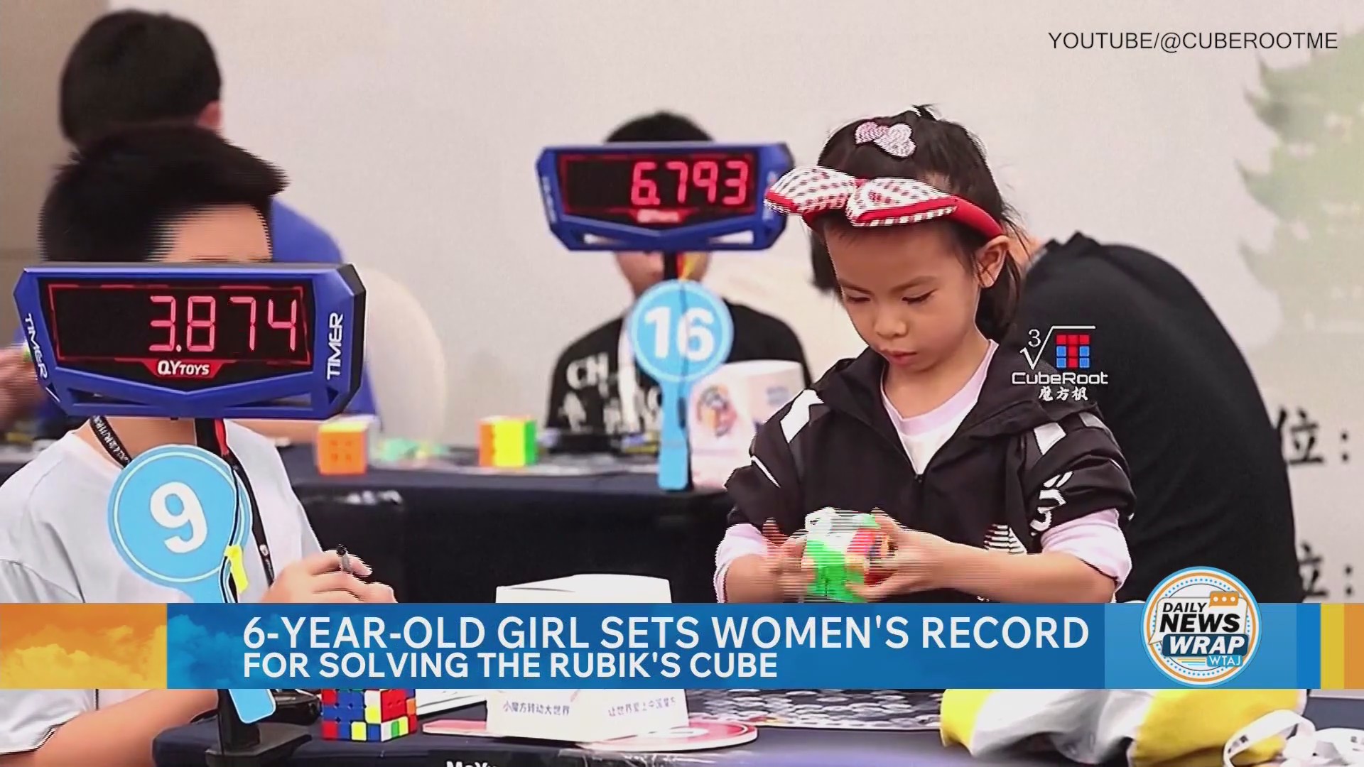 Daily News Wrap: Kid sets Rubiks cube record