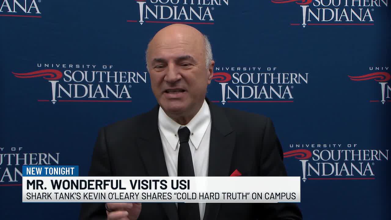 Shark Tank's ‘Mr. Wonderful' visits USI