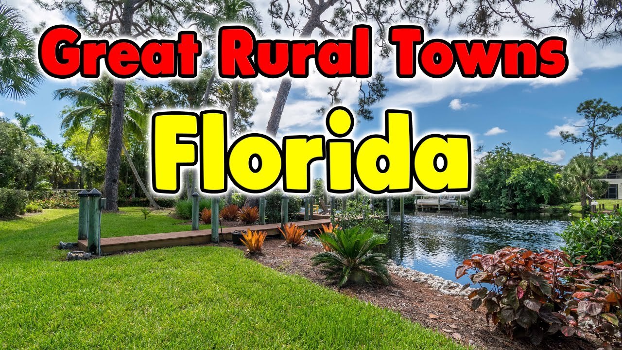 Discover some of Florida’s most appealing rural small towns