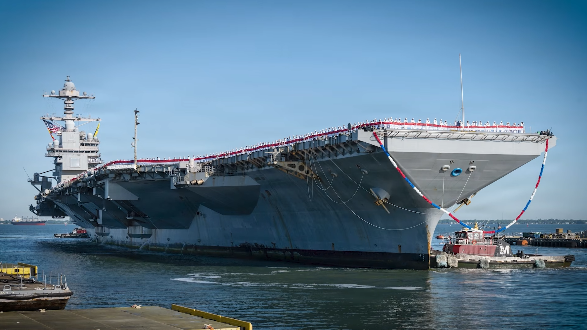 America's new carrier cost $13 billion - and it's still not finished