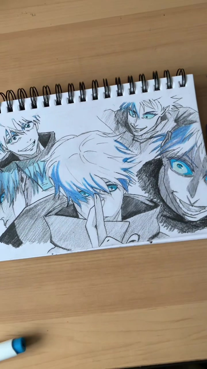 Beginning a new Gojo Satoru art creation journey