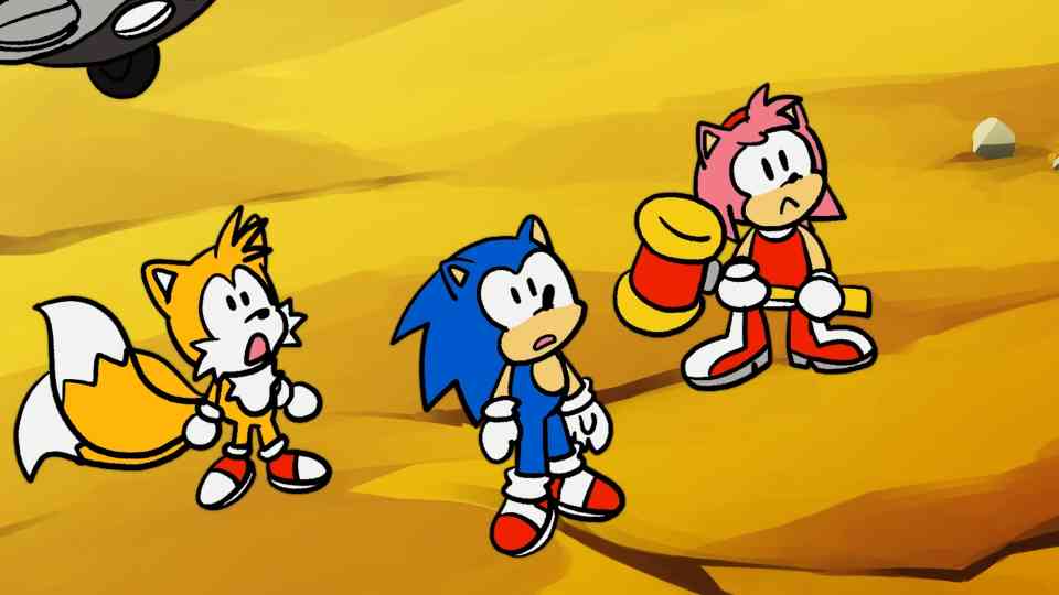 Sonic and Eggman got shrunk - then a bunny became their only ride home
