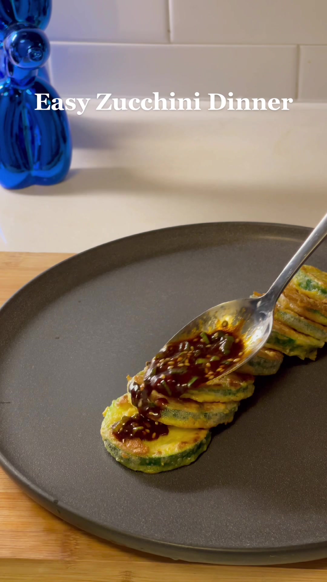 Easy zucchini dinner made at home
