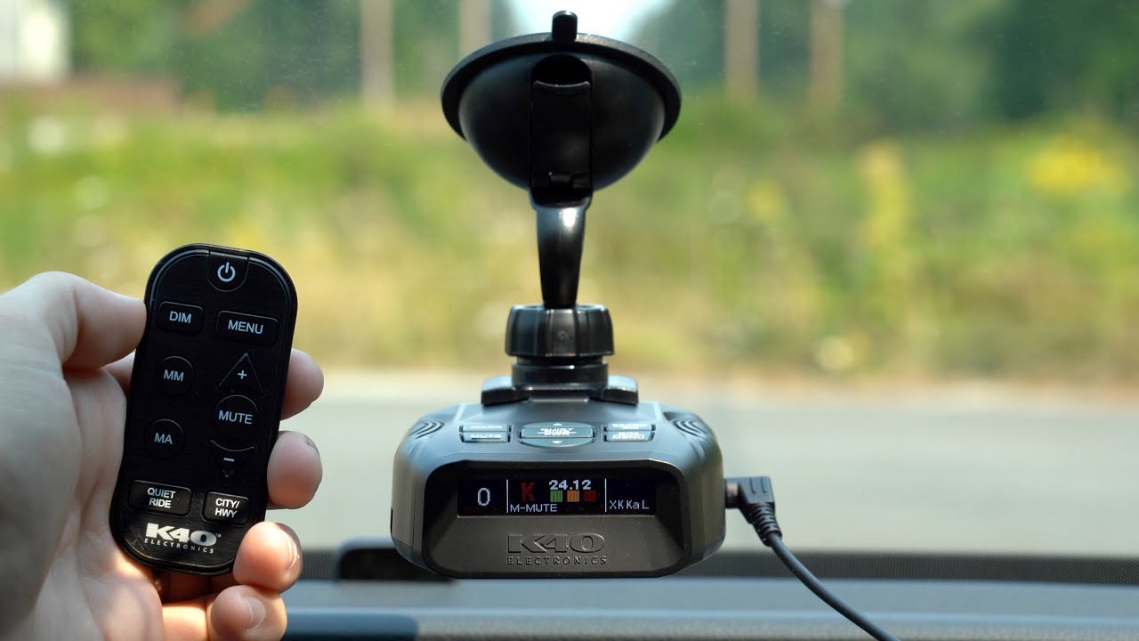 K40 Platinum100 review tests wireless remote and radar range