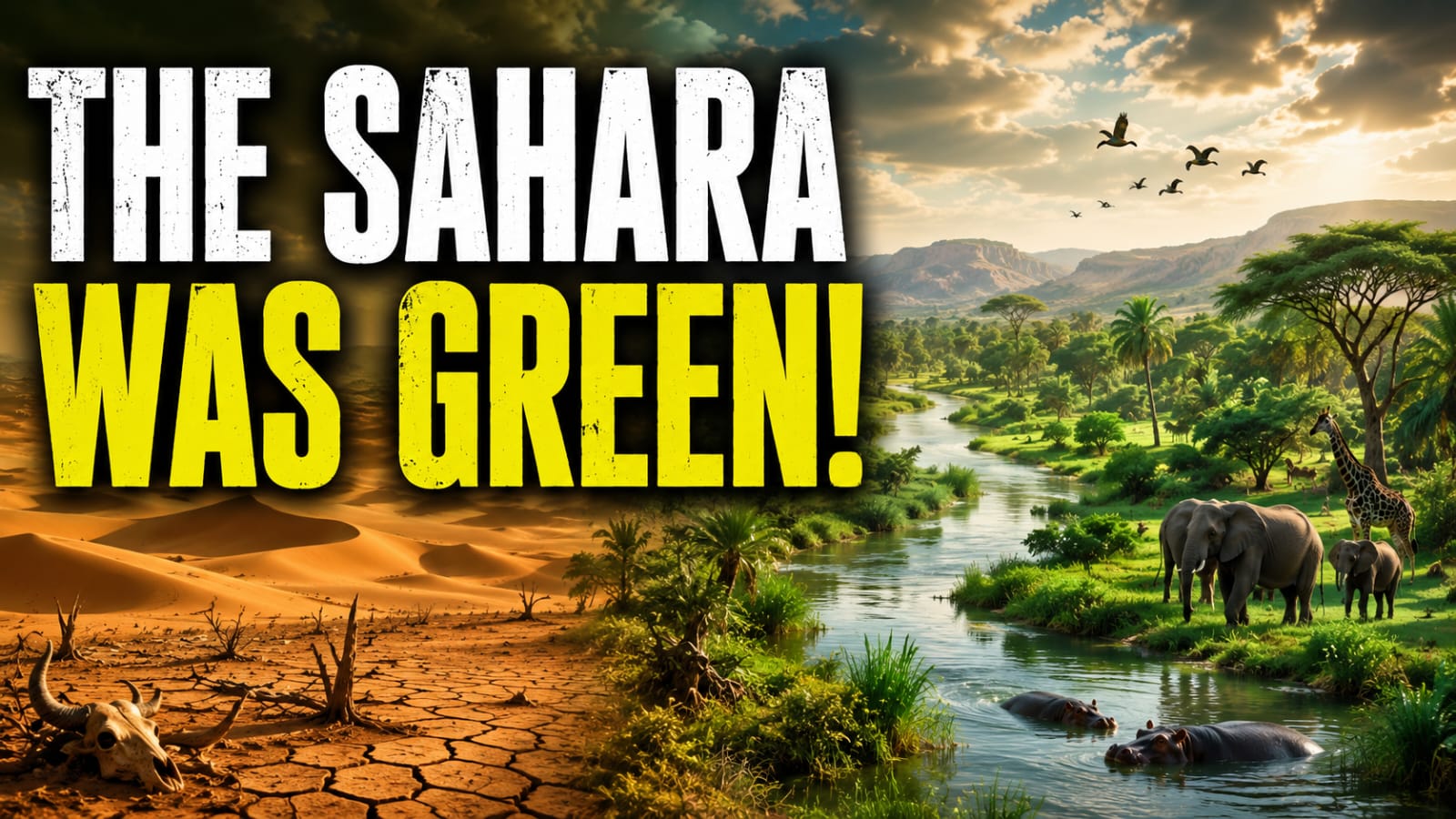 The Sahara was once green - The incredible story of a desert that once ...