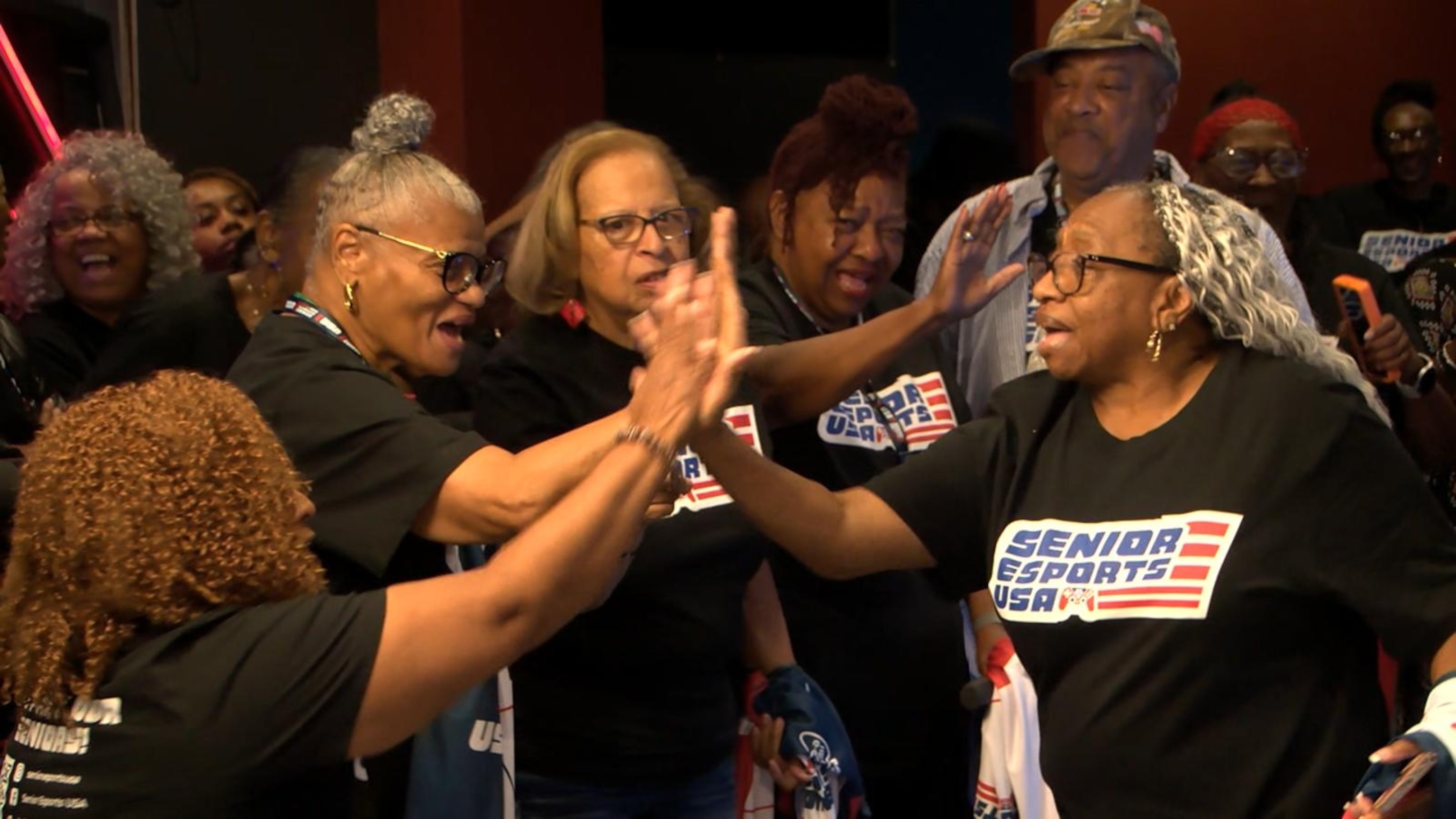 These seniors play video games for connection, competition