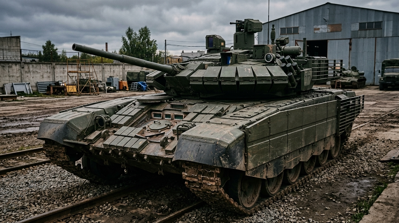 Russia’s student tank reveals T-90M’s weak spot