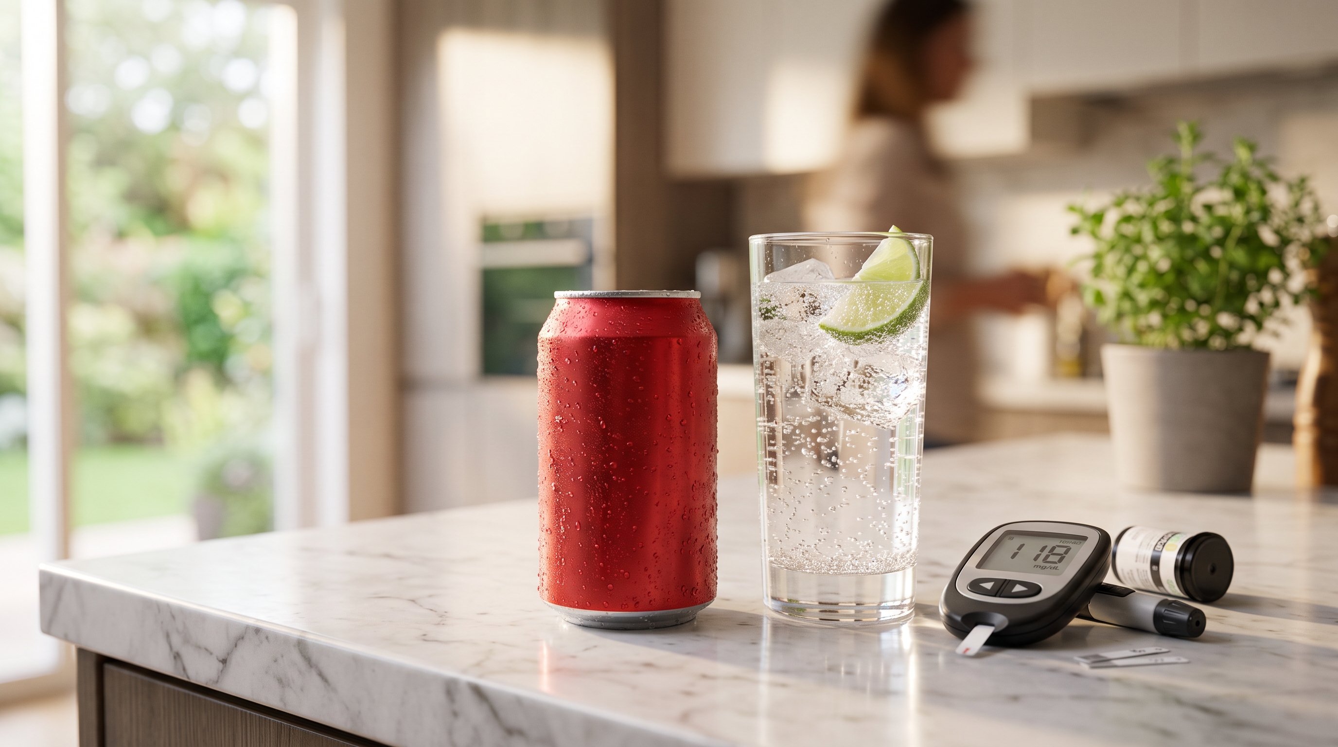 Diabetes doesn't mean giving up soda, but a typical can packs 10 ...