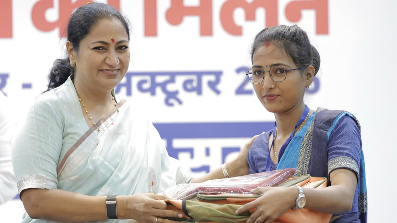 Delhi CM Rekha Gupta honours anganwadi workers, says their role begins ...