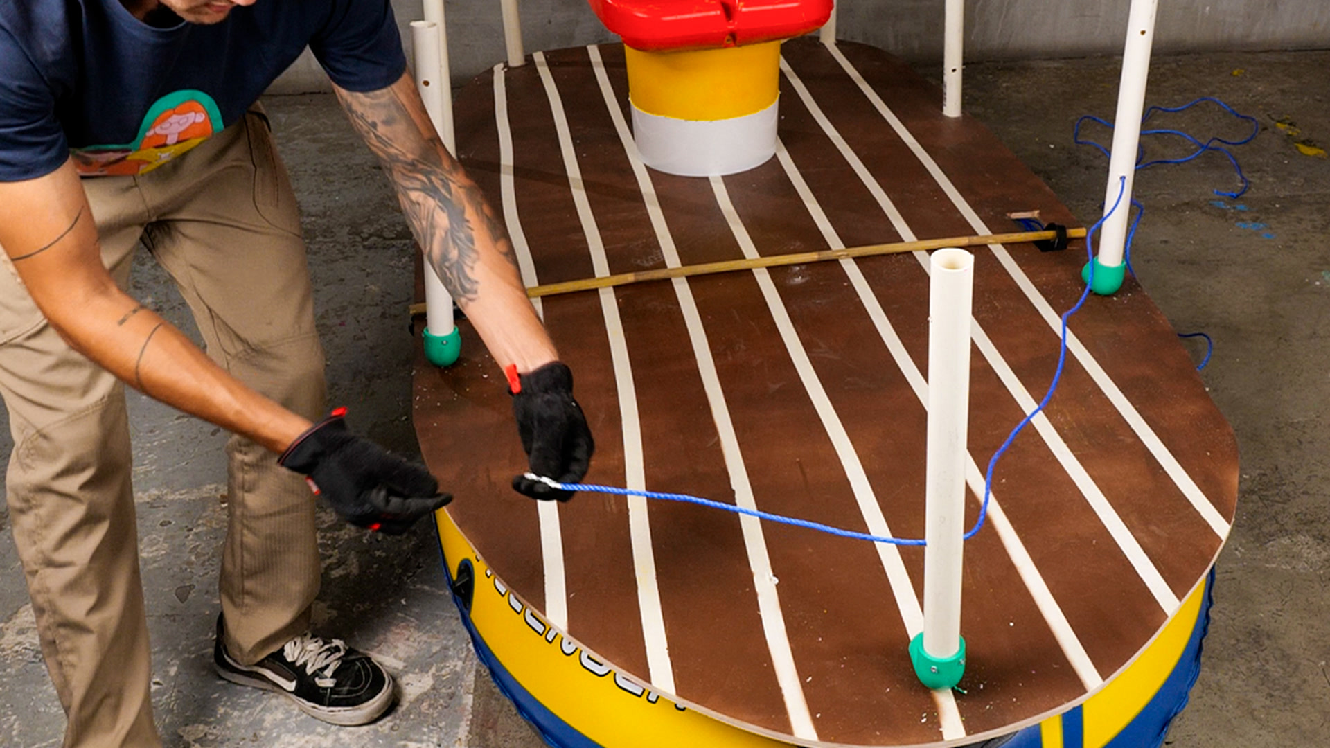 Building the ultimate inflatable fishing setup