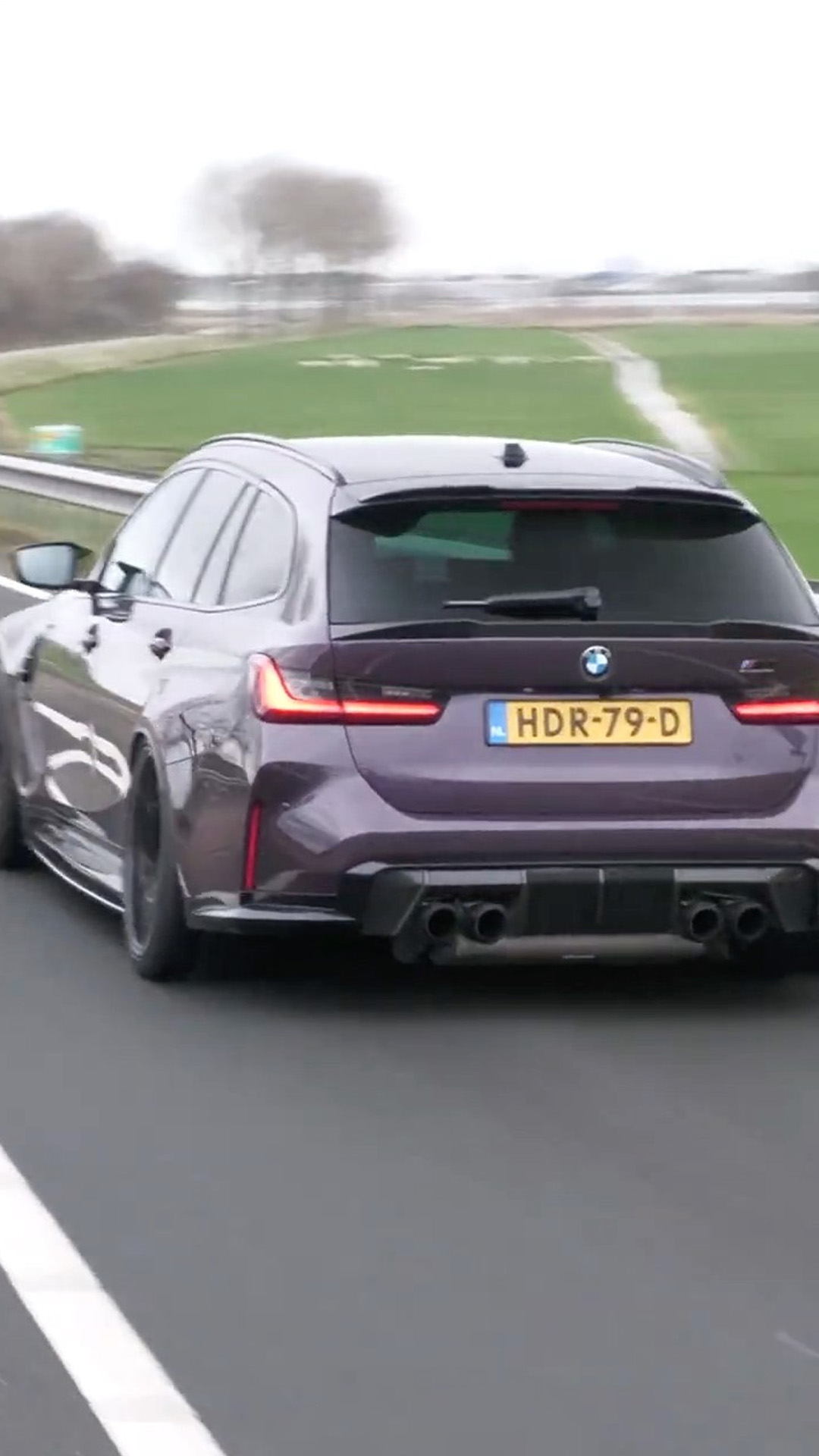 Open road acceleration brings out the sound of sports cars