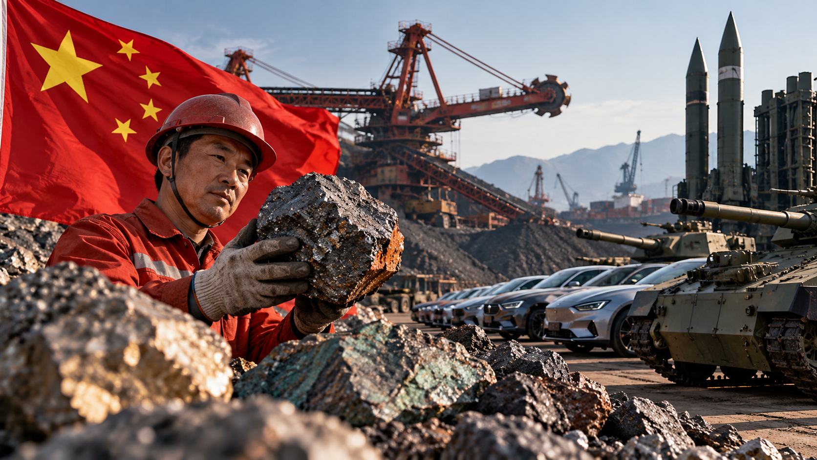 China controls the minerals the West needs to build cars and weapons ...