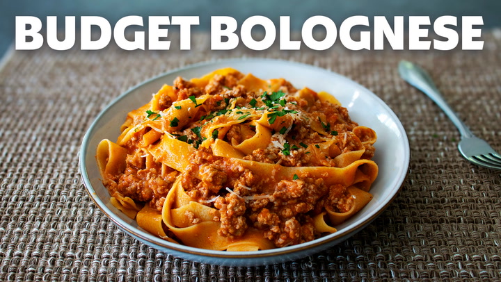 Better than beef bolognese with turkey & pork