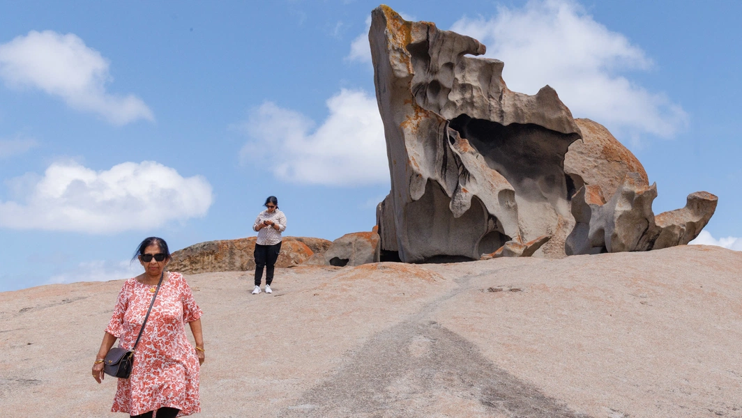 Golden hour magic at Remarkable Rocks