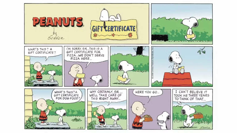 26 years later, Snoopy's last line proves why he's a fan favorite ...
