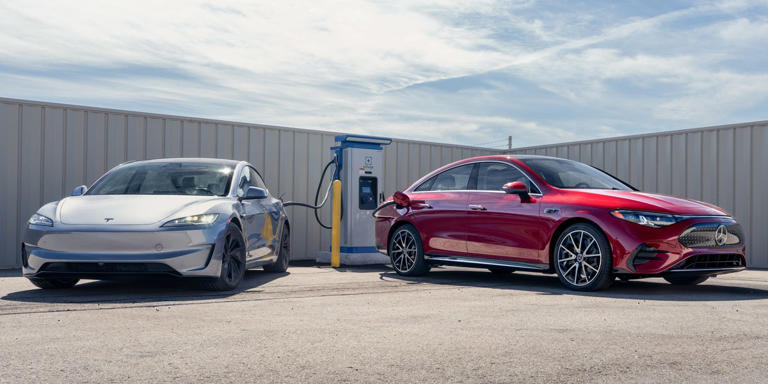 2027 Mercedes-Benz CLA350 vs. 2026 Tesla Model 3 Performance: How much ...
