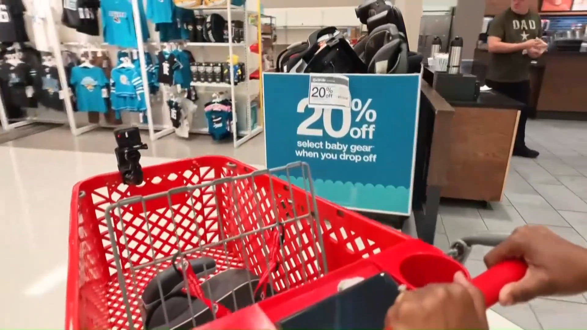Trade in old, damaged car seats for Target coupons