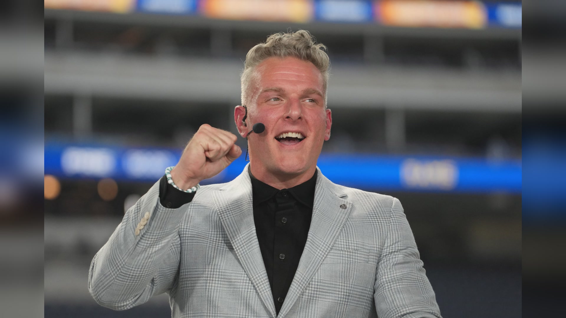 Pat McAfee reads disturbing online threat live on air, leaves co-hosts ...