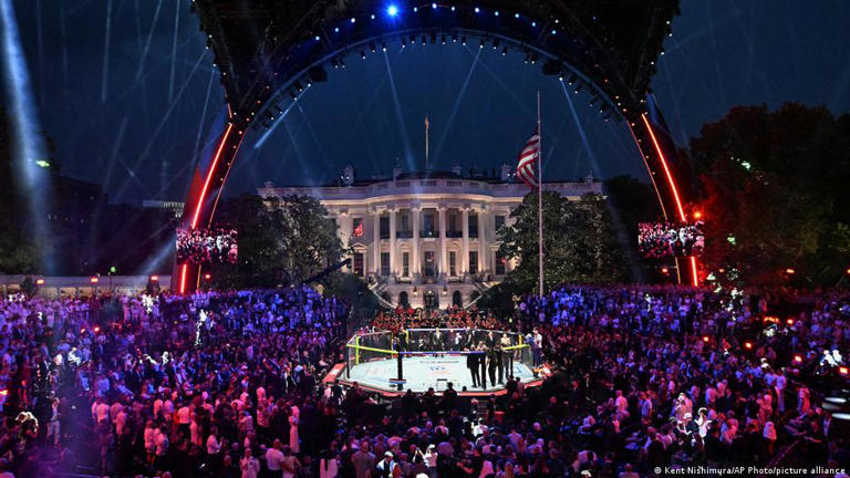UFC organizou lutas em frente à Casa Branca