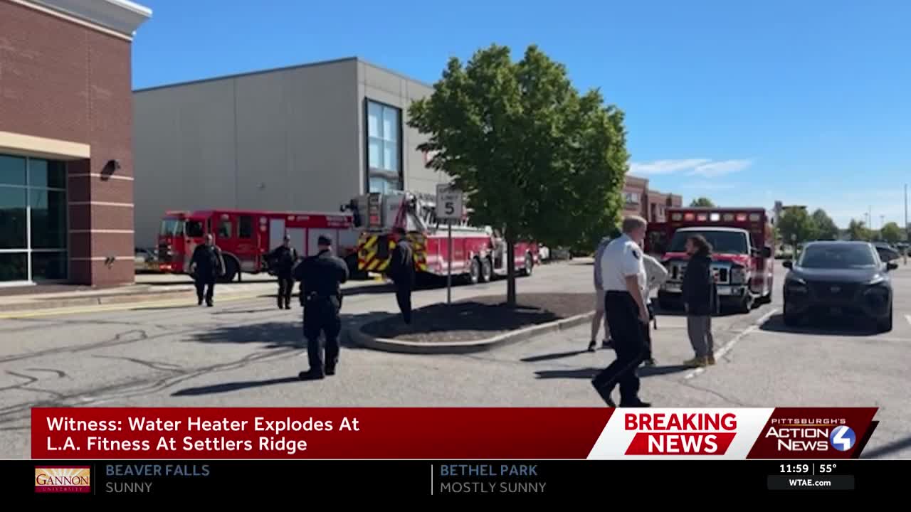 Water heater reportedly explodes at Robinson Township LA Fitness ...