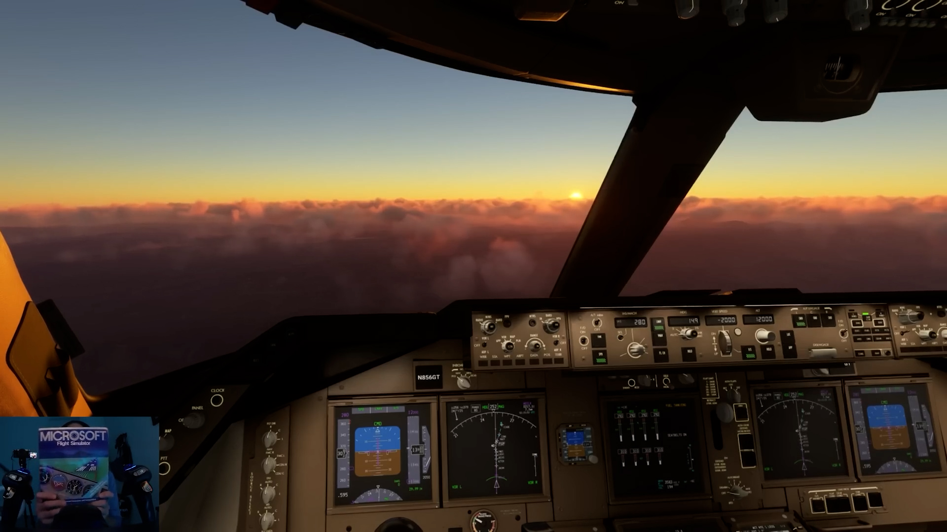 747 attempts 43,000 feet in Microsoft Flight Simulator! (with ATC) 5K2K ...