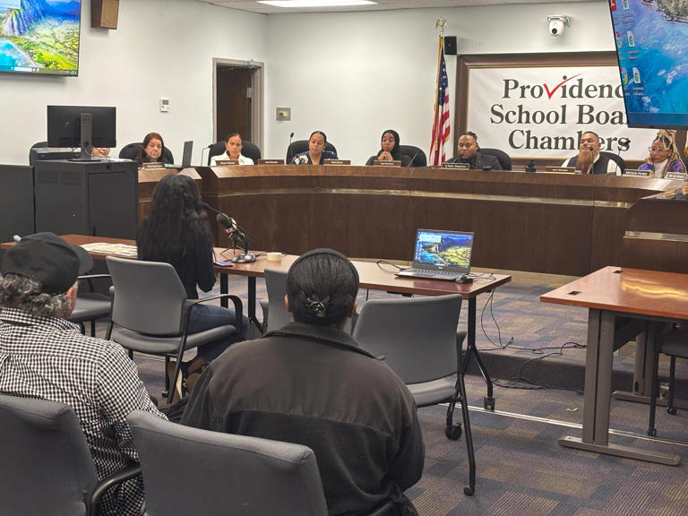 Providence school board’s marathon meeting ends with a twist