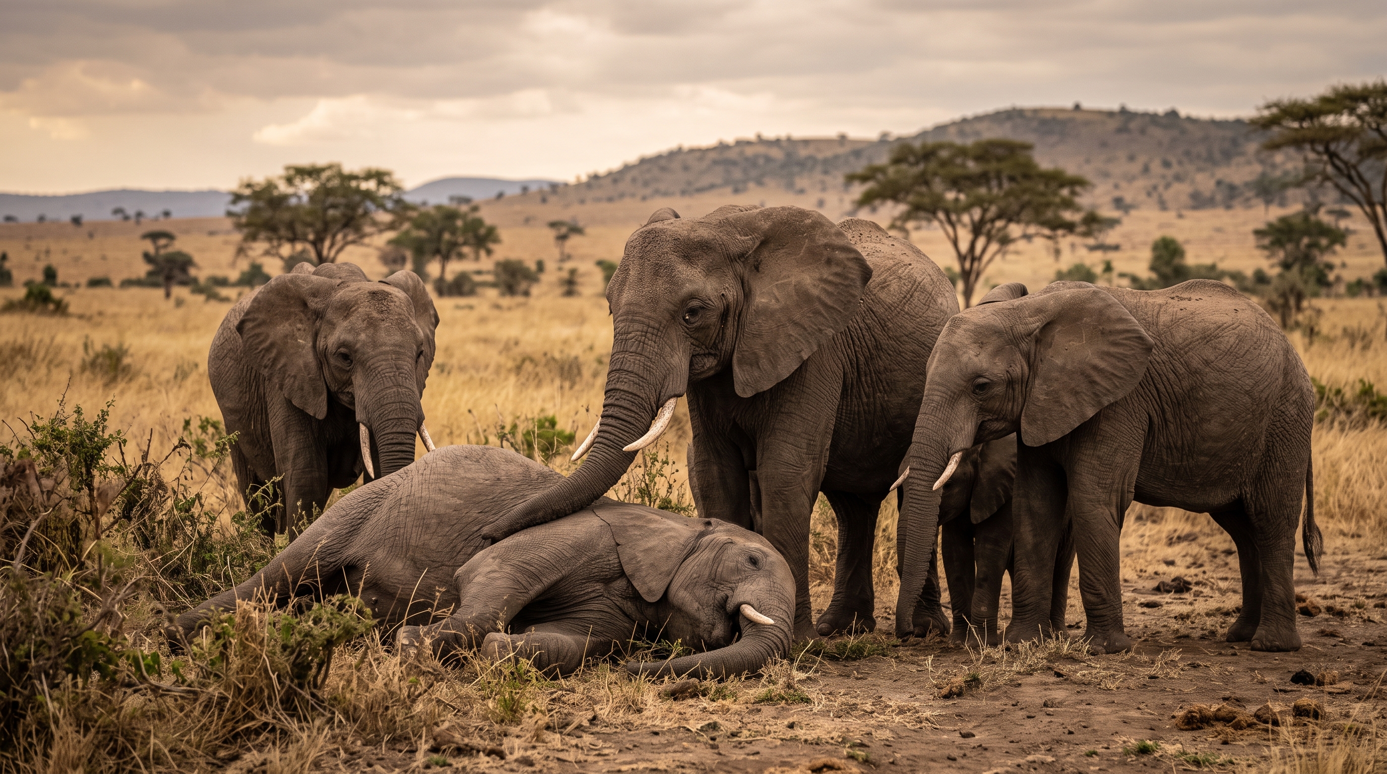 Scientists documented animal behaviors resembling funerals - then came ...