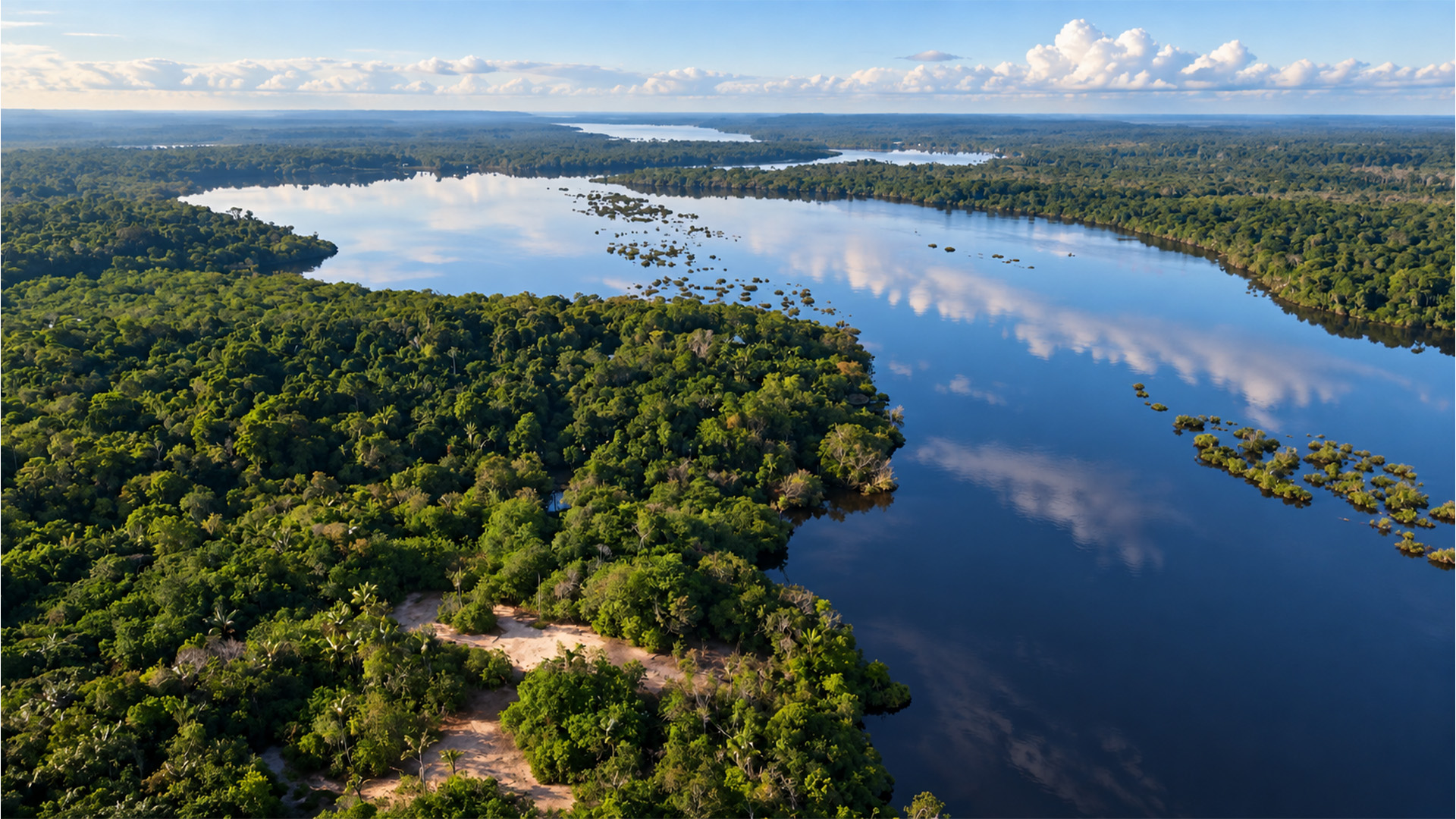 Travelling deeper into the Amazon by river