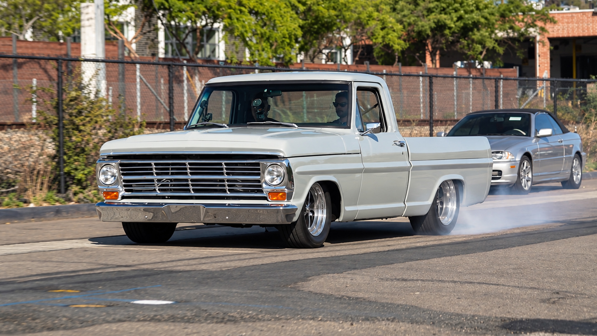 Ford F100 mixes classic style with supercharged pro touring power