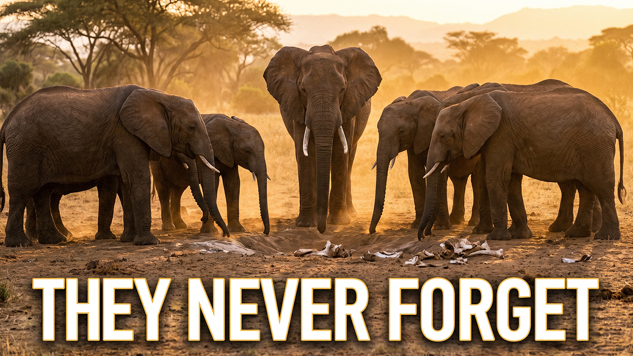 The way elephants handle death is more human than you think