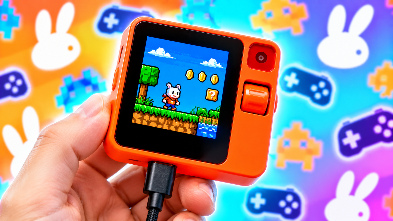 Gaming on a Rabbit R1 - Jailbreaking the AI meme device