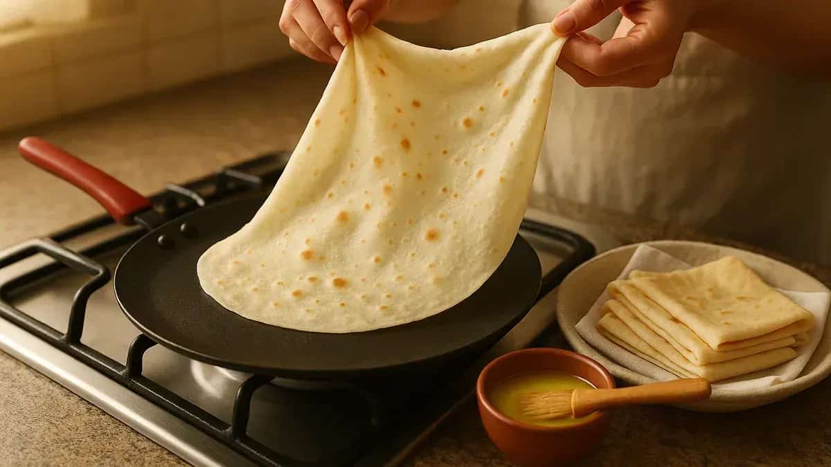 How to make rumali roti on a regular tawa: A foolproof method