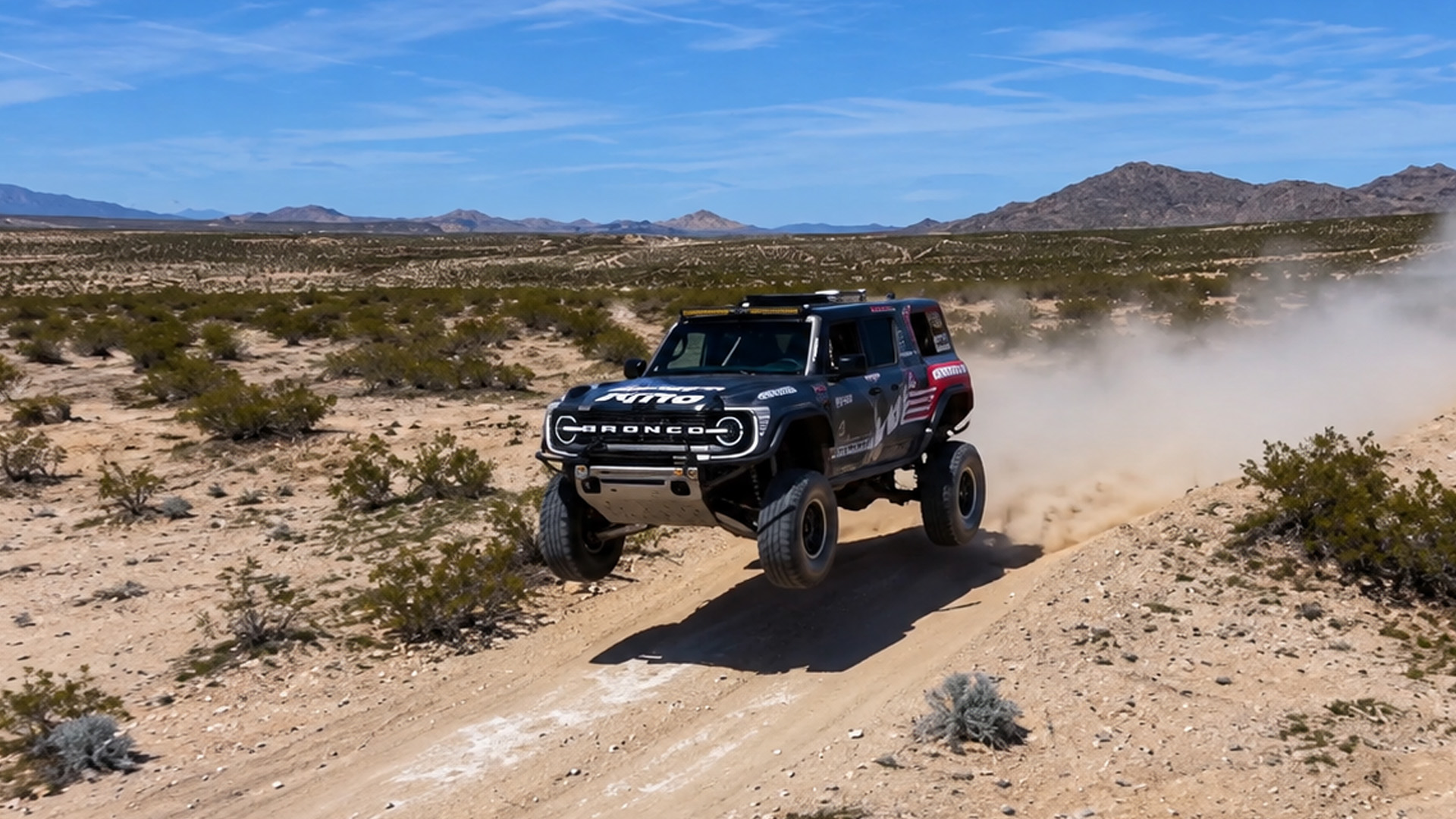 Ford built this Bronco to race across the desert