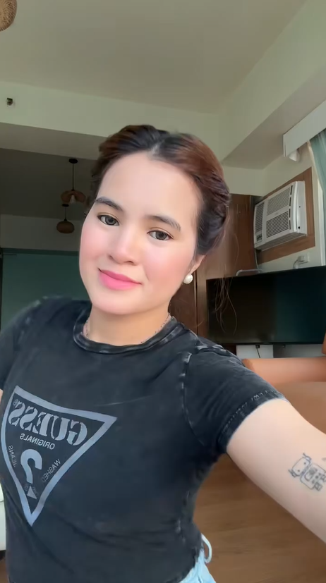 Girl shows off fun and energetic dance moves