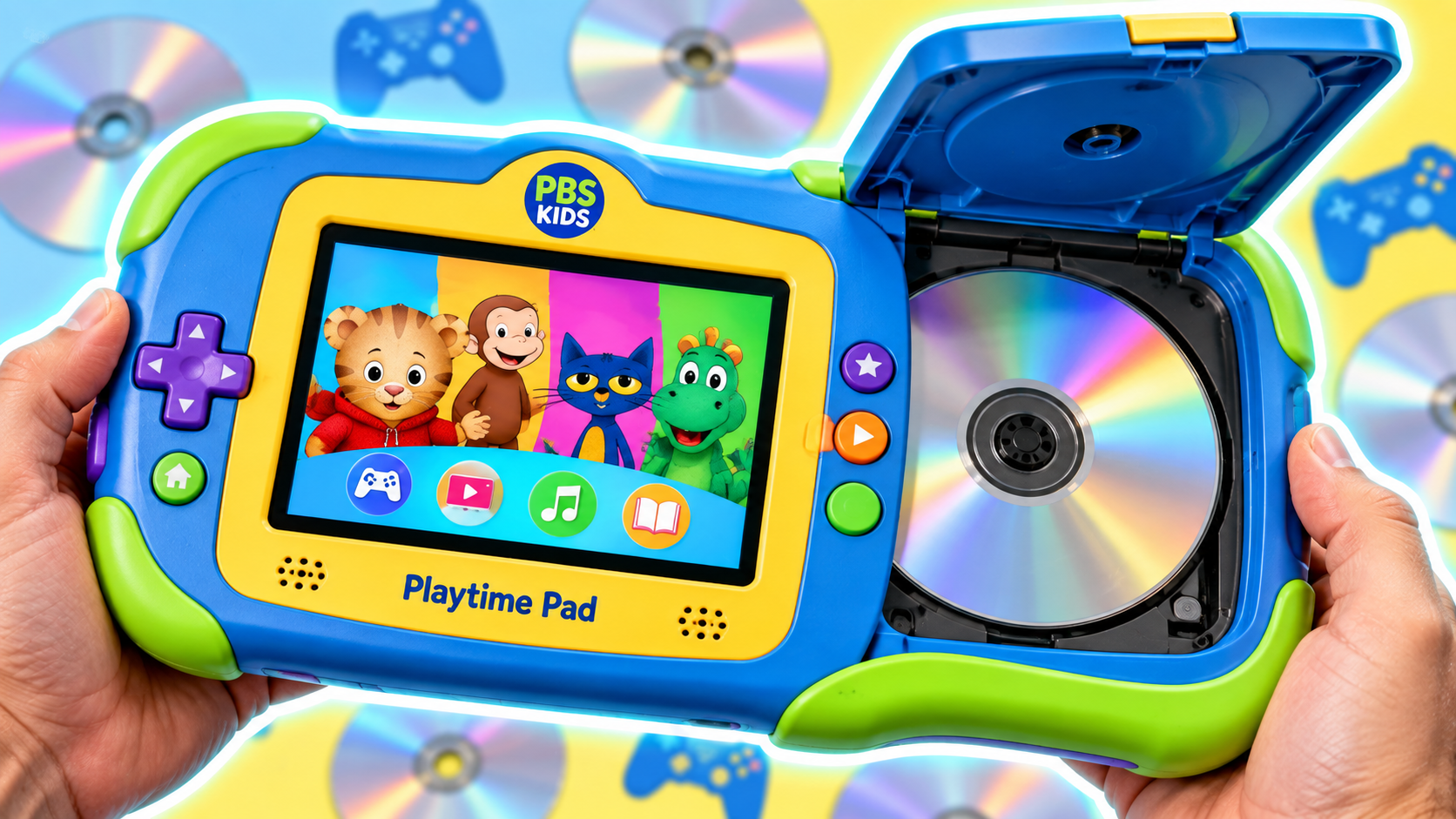 Gaming on a PBS Kids DVD tablet - The strange Android device put to the ...