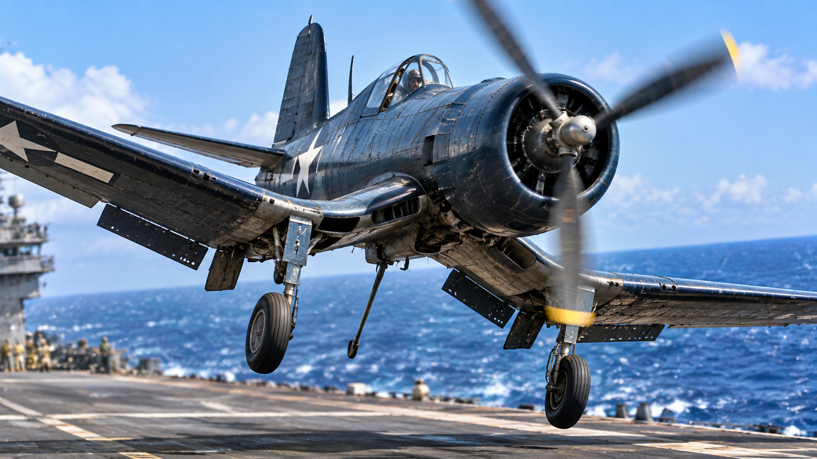 Robert Klingman - The Corsair pilot who got a kill with no weapons