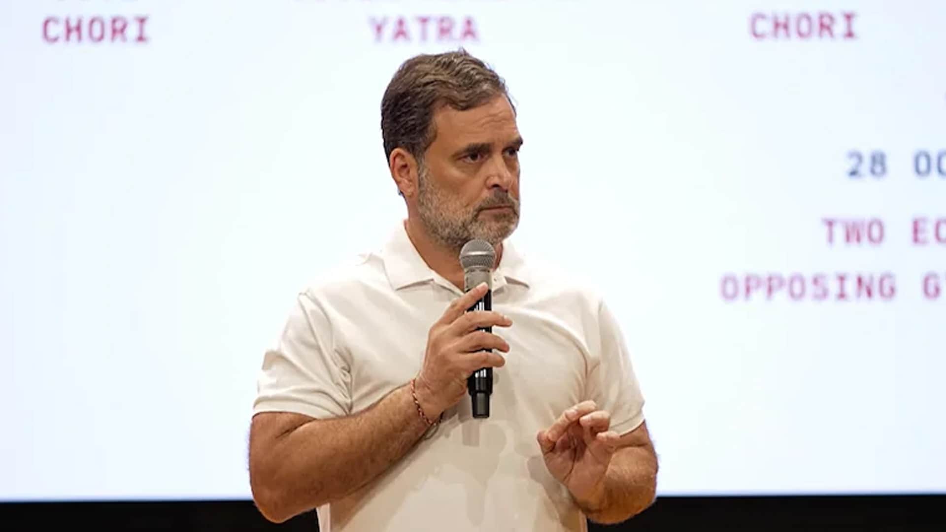 Vote chori leads to kanoon chori: Rahul Gandhi attacks BJP, poll body chief