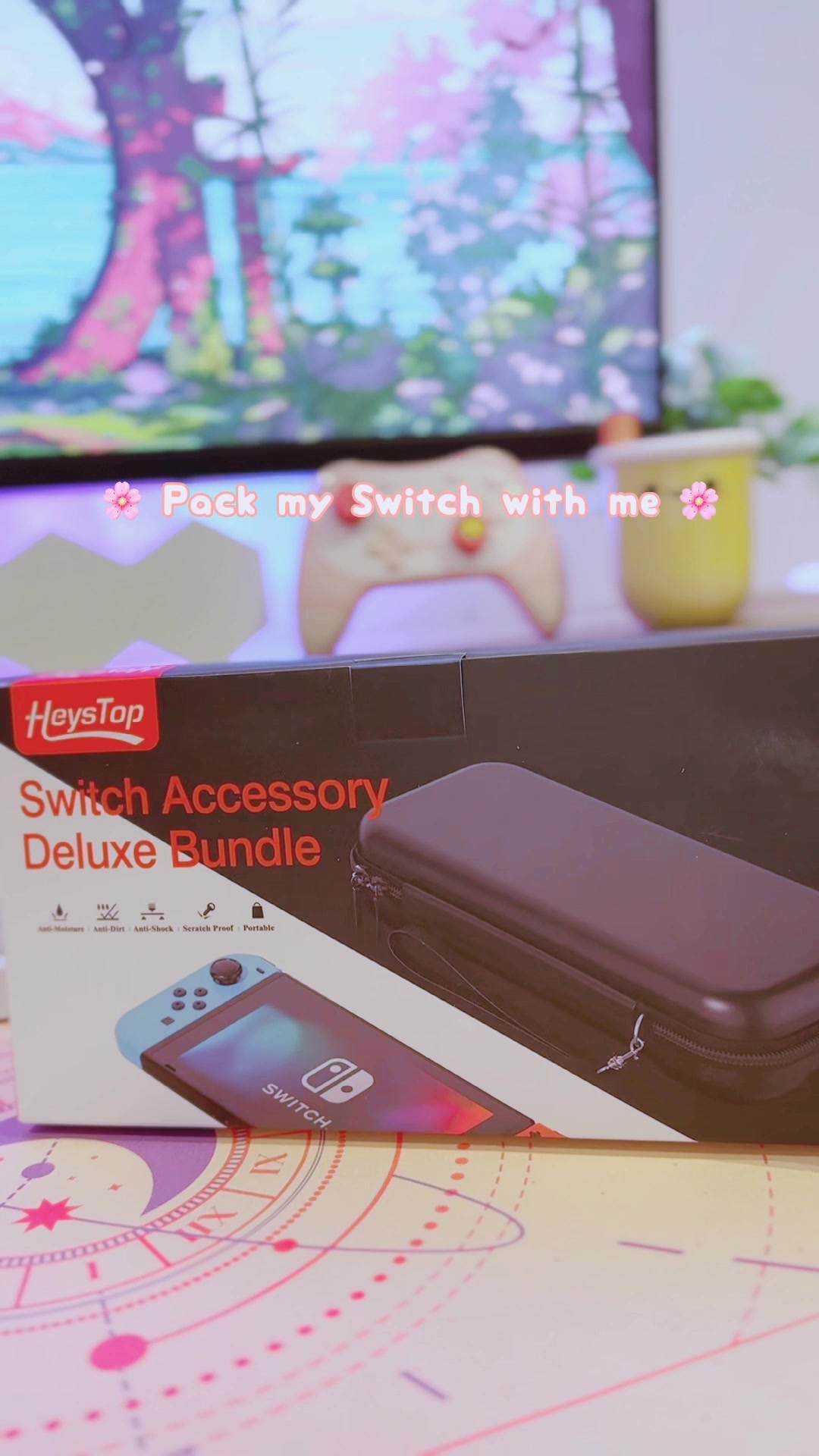 Organizing a portable gaming setup for everyday use