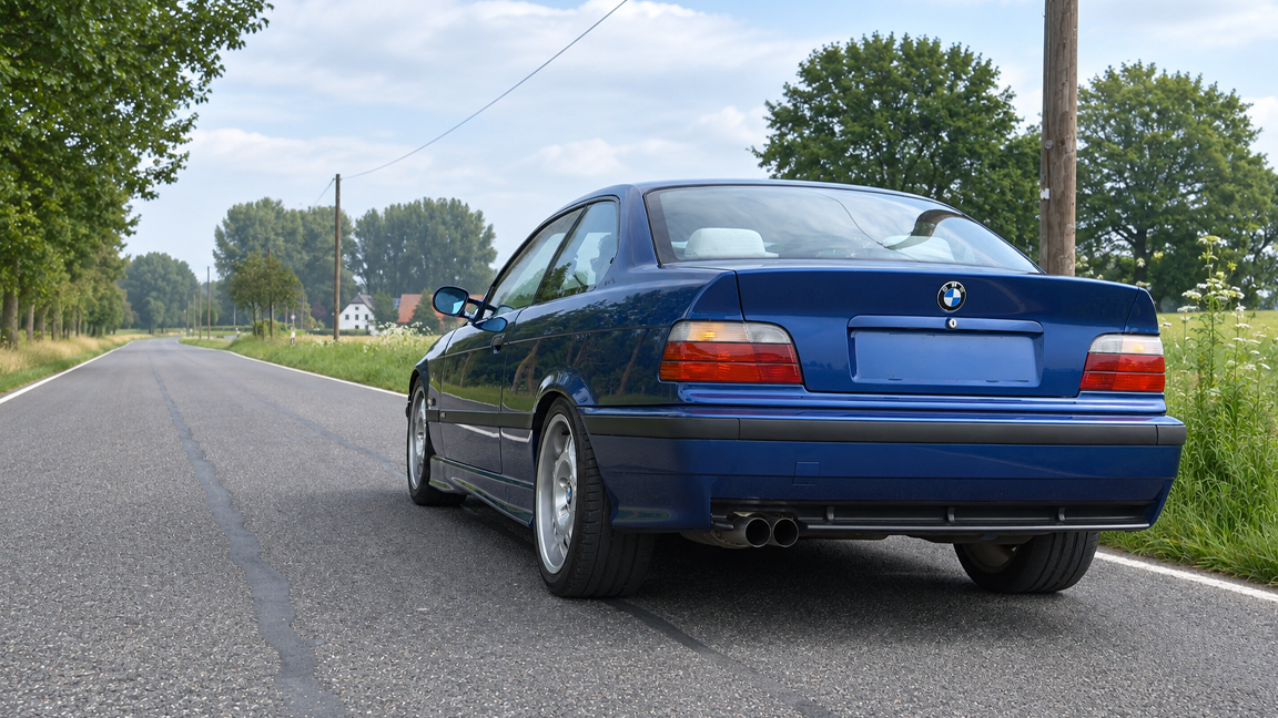BMW E36 328i is pure old school BMW driving fun