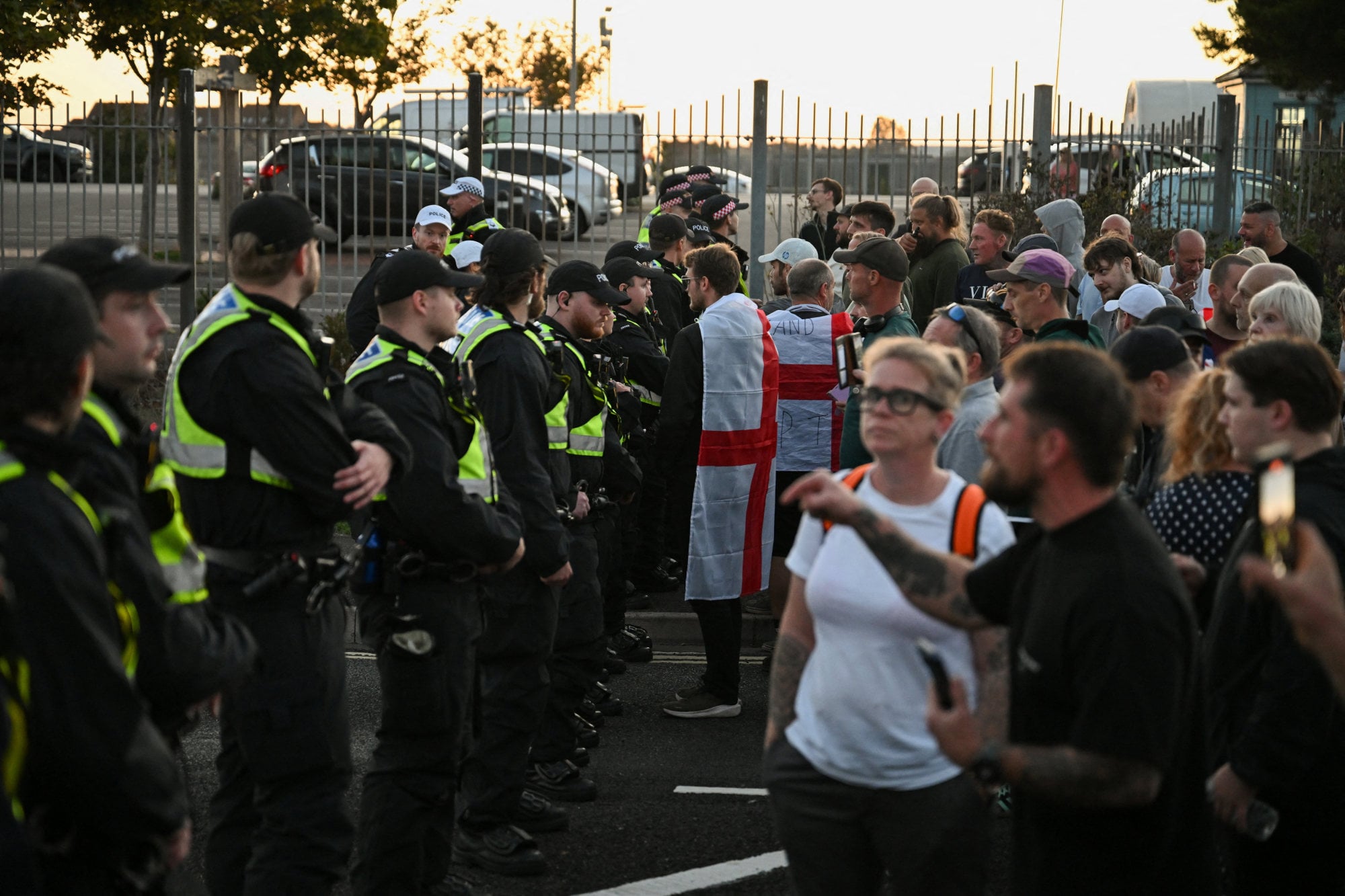 UK far-right activist arrested after migrant boat slashed in English ...