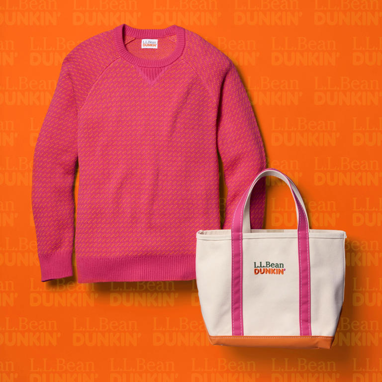 Dunkin' and LLBean team up for merch drop on National Coffee Day
