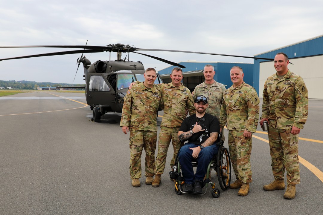 NY Army National Guard crew chief injured in helicopter crash takes ...