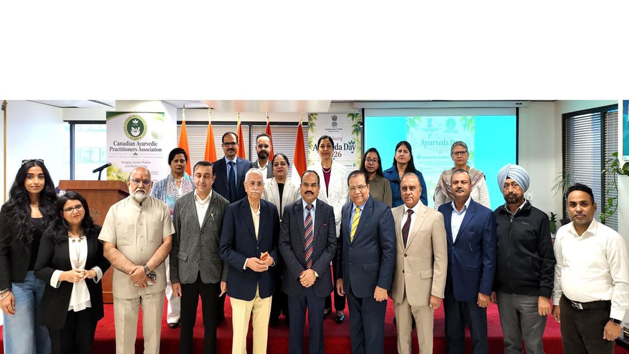 Indian consulate in Toronto celebrates 'Ayurveda Day 2026'