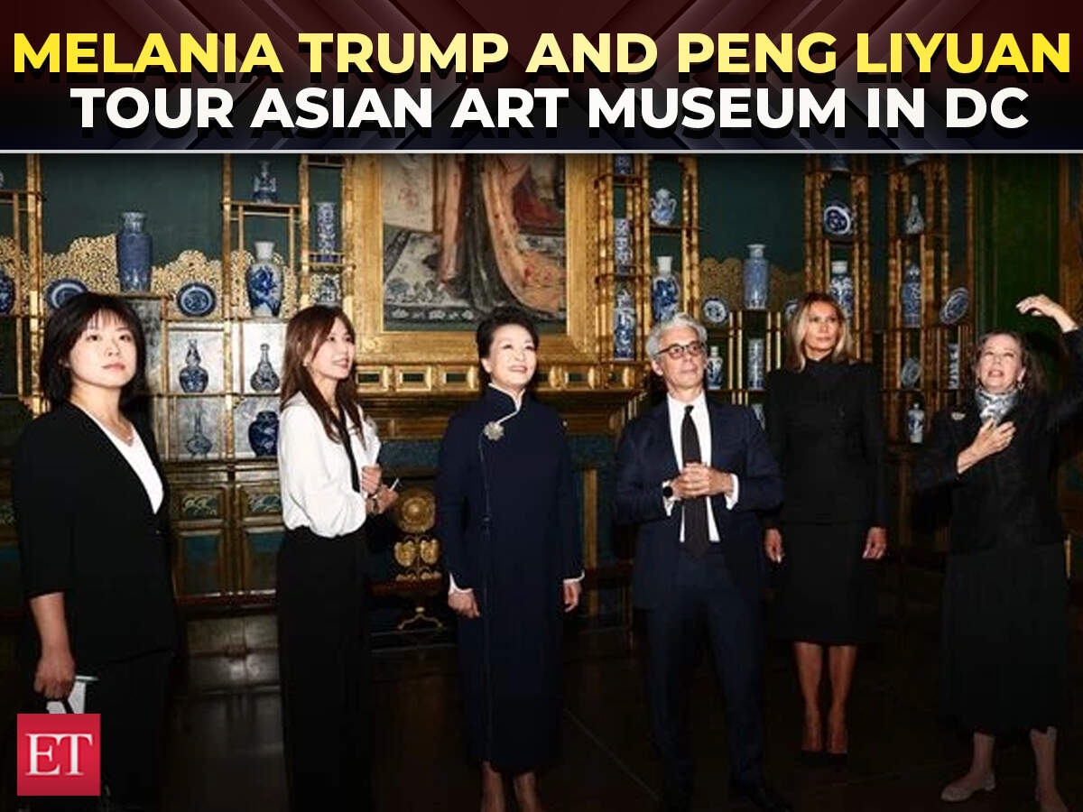 US-China diplomacy gets a soft power twist! First ladies Melania & Peng ...