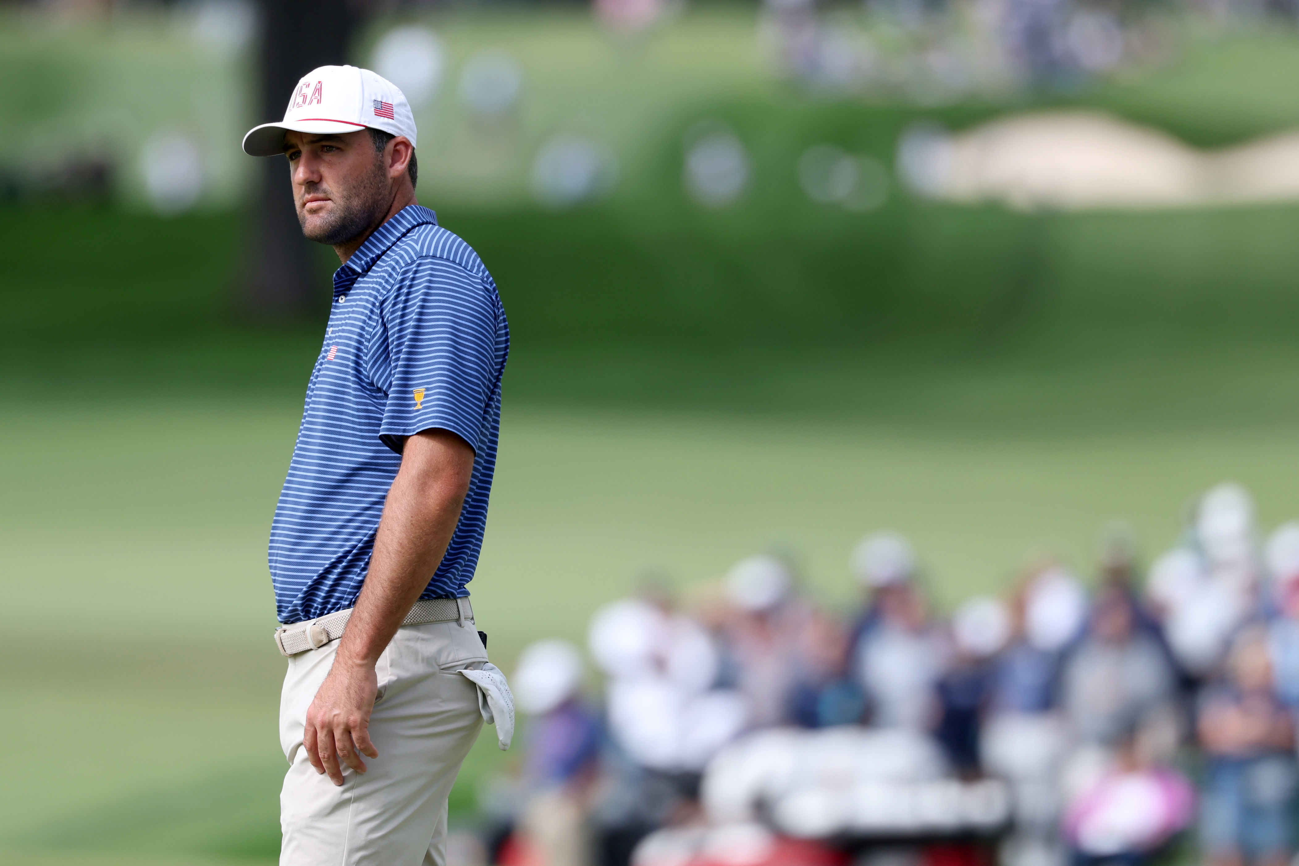 Presidents Cup: Scottie Scheffler, Sam Burns lead US team early ...