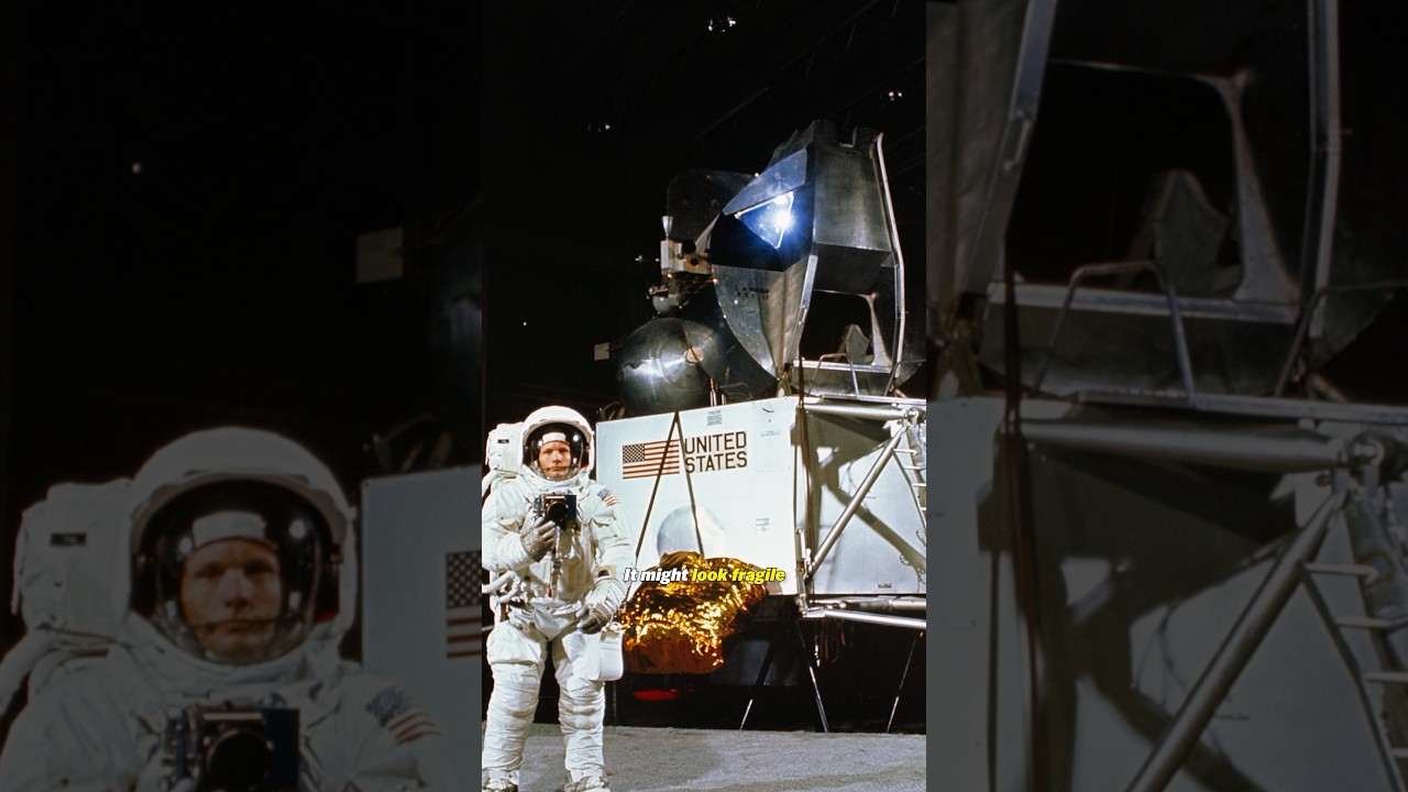 Debunking 3 moon landing conspiracies in 60 seconds!